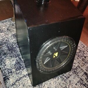 Kicker Black Enclosed Car Subwoofer - Single Unit